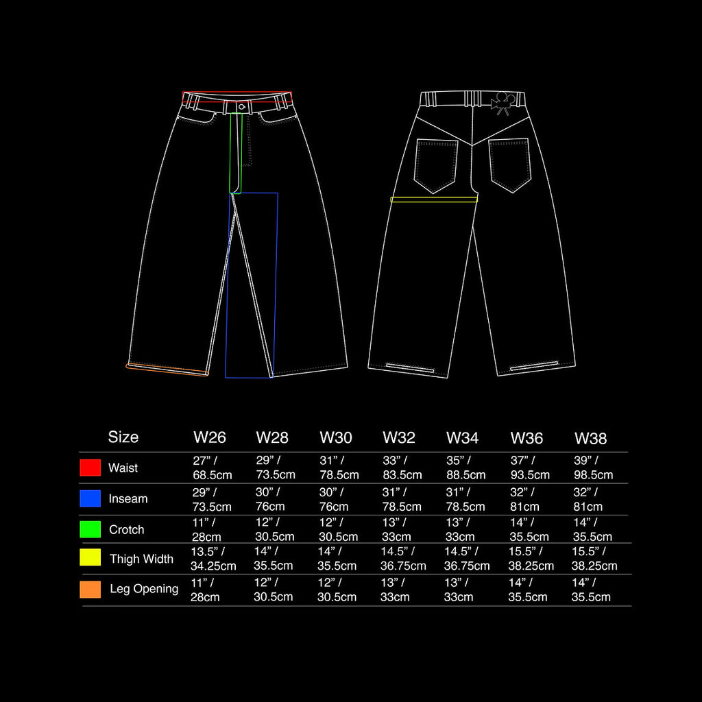 Director's Cut Denim (((jet black)))